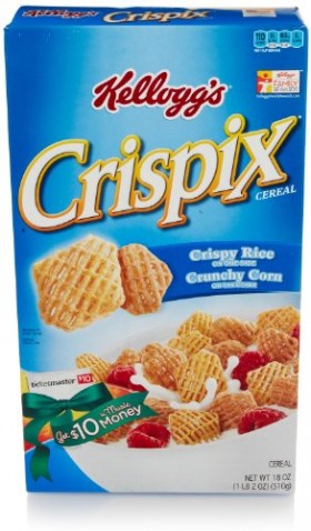 Kellogg's Crispix Cereal, 18 Oz | SleepyChef.com | Everything Breakfast!