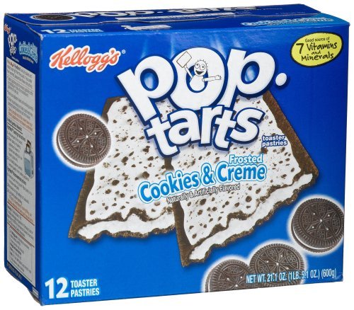 Pop Tarts Frosted Cookies And Cream 12count Everything Breakfast