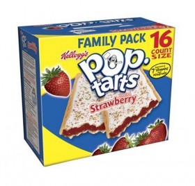 Pop-Tarts, Frosted Strawberry, 29.3-Ounce, 16-Count Boxes (Pack of 8 ...