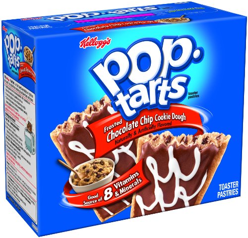 Pop-Tarts, Frosted Chocolate Chip Cookie Dough, 12-Count Tarts (Pack of ...