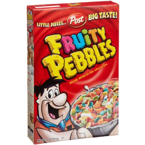 Post Fruity Pebbles Breakfast Cereal, 15 Oz Box (2 Pack) | SleepyChef ...