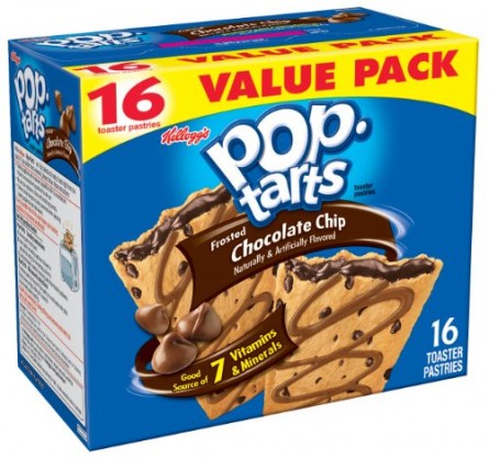 Pop-Tarts, Frosted Chocolate Chip, 16-Count Tarts (Pack of 8 ...