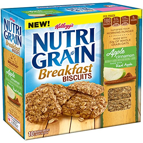 Kellogg's Nutri-Grain Cereal Bars, Apple Cinnamon, 16 Count ...