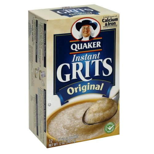 Quaker, Instant Grits, Original, 12 Count, 12oz Box (Pack of 3 ...