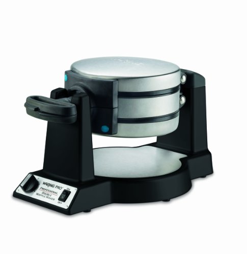 Waring Pro WWM1200SA Double Belgian-Waffle Maker, Black | SleepyChef ...