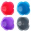 Silicone Egg Poacher (Set of 4) – Easy to Make Perfect Poached Eggs – Poaching Pouches in 4 designer colors