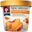 Quaker Real Medleys Oatmeal+, Peach Almond, Instant Oatmeal Breakfast Cereal  (Pack of 12)